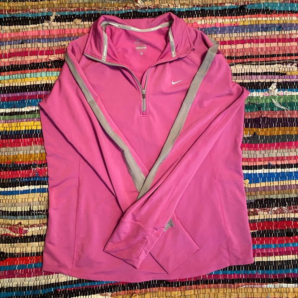 Nike Pink Quarter Zip